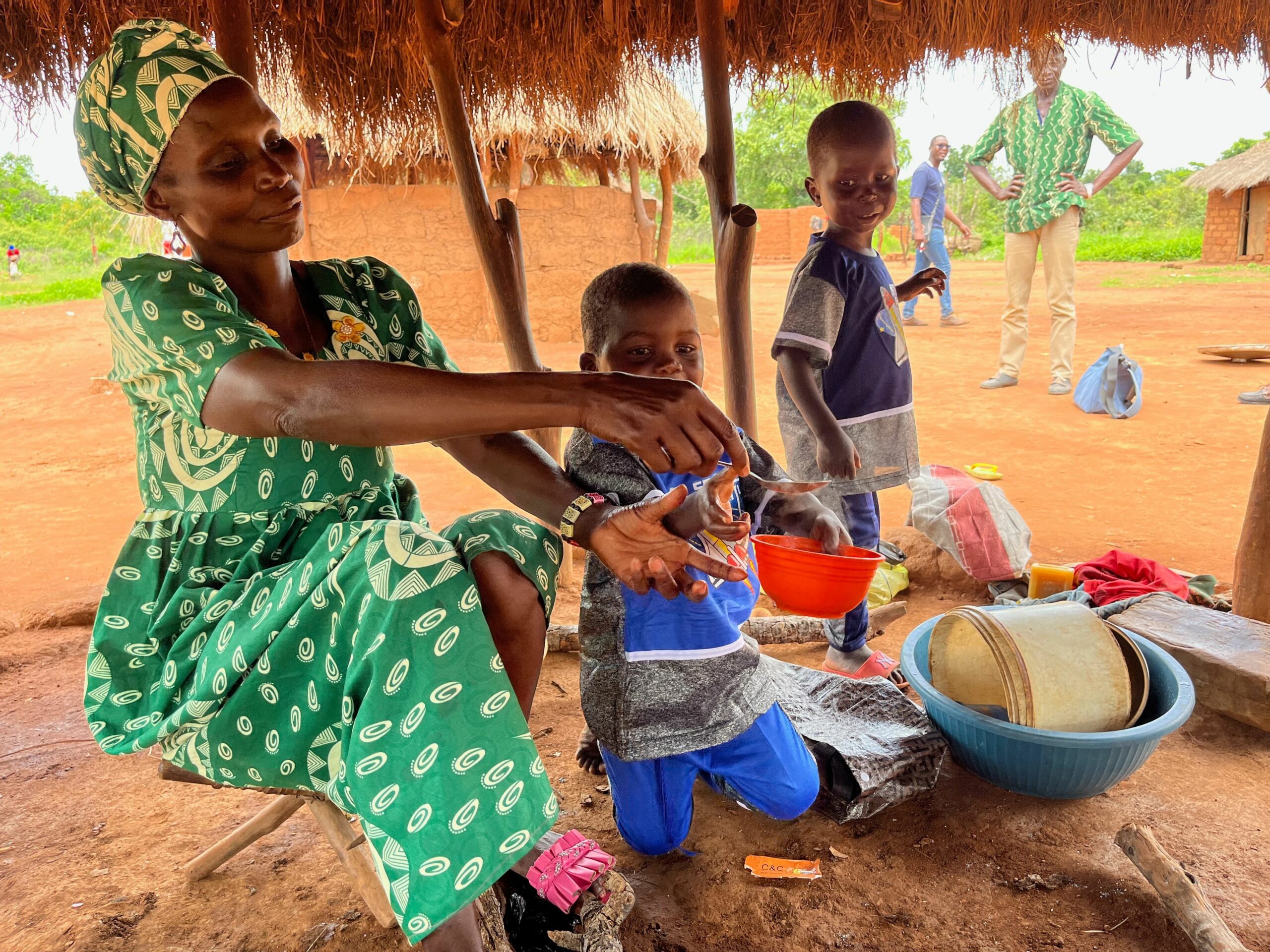 GOELAMON Anasthasie er en av de som får støtte fra det Caritas-finansierte prosjektet Emergency Food Security and Agricultural Assistance